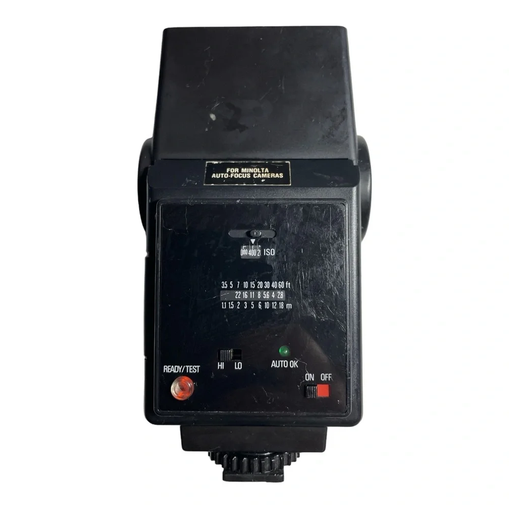 🔥 SAKAR 720-AF AUTO FOCUS FLASH FOR MINOLTA MAXXUM AUTO-FOCUS CAMERAS 🔥